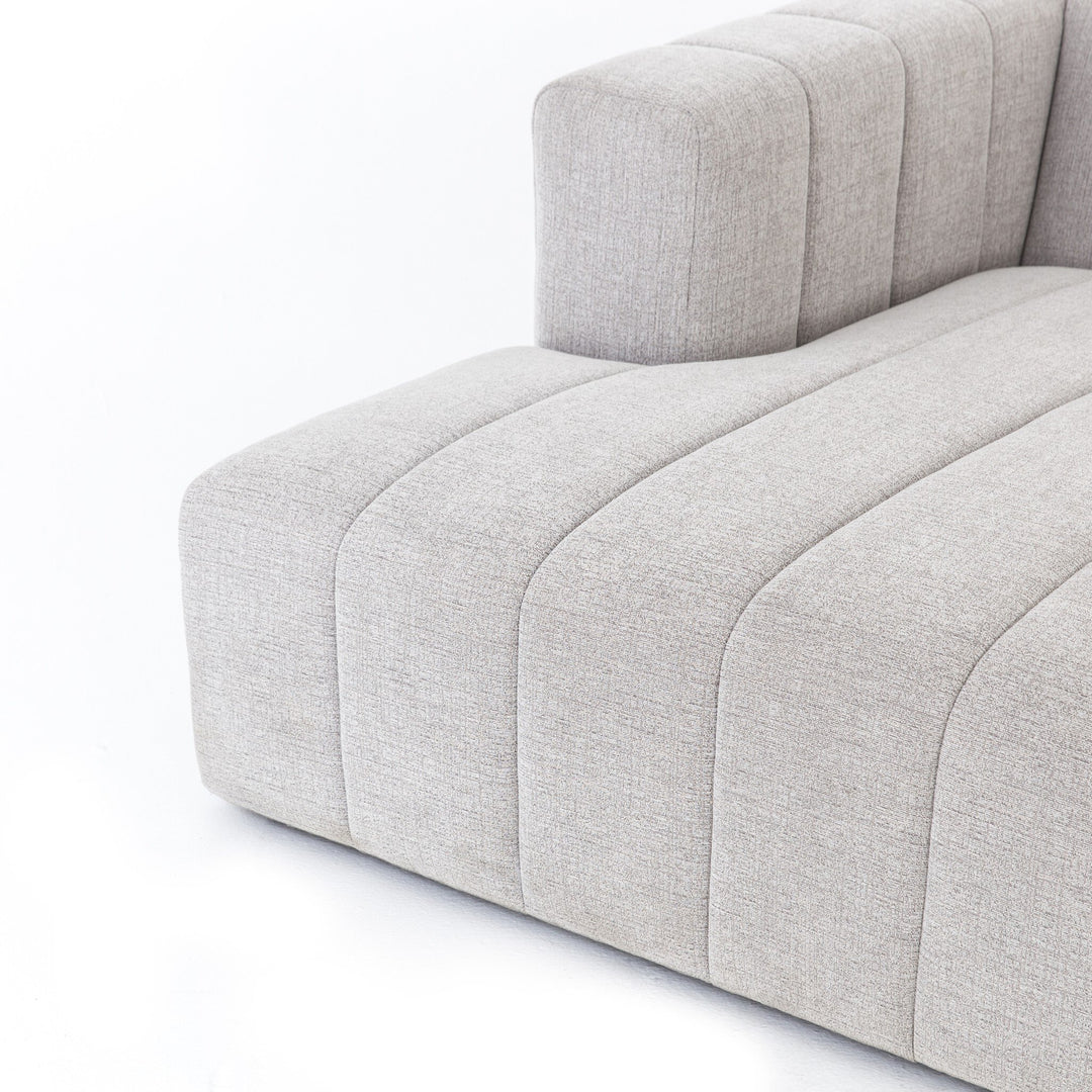 Four Hands - Langham Channeled 3PC Sectional - CGRY-001-320-S5 | American Home Furniture