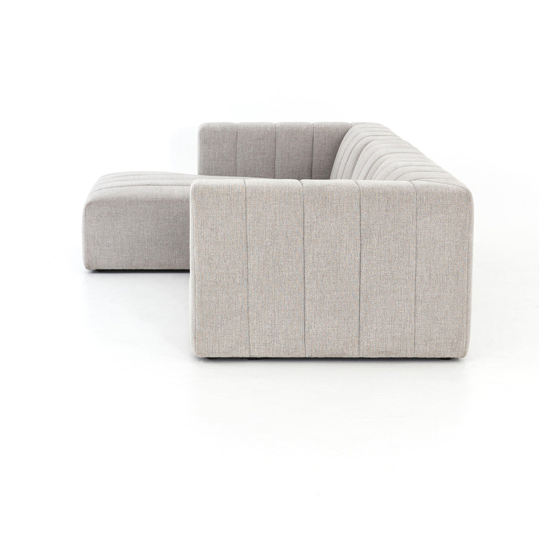 Four Hands - Langham Channeled 3PC Sectional - CGRY-001-320-S5 | American Home Furniture