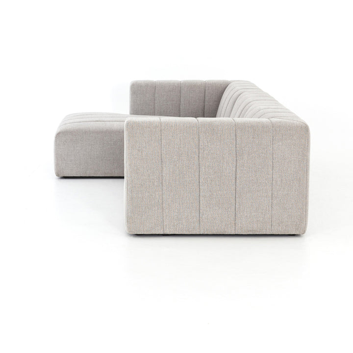 Four Hands - Langham Channeled 3PC Sectional - CGRY-001-320-S5 | American Home Furniture