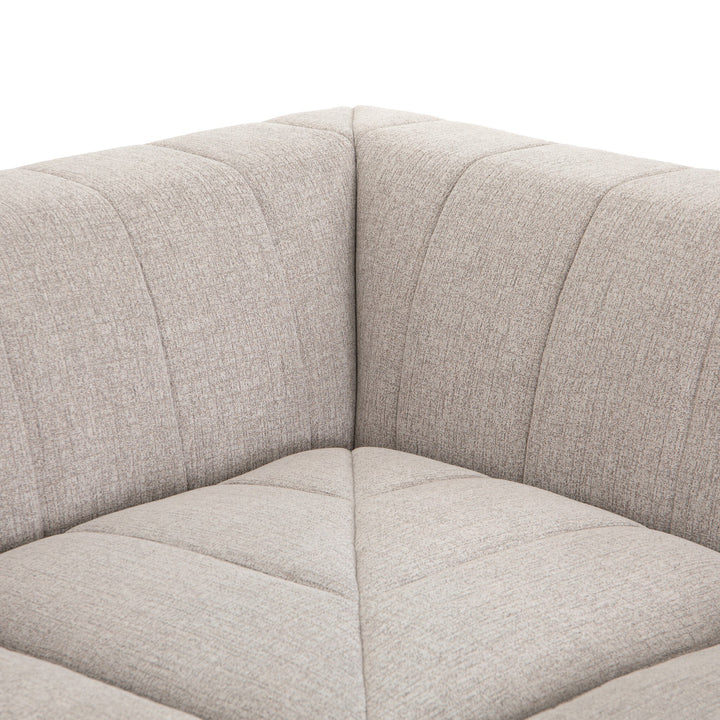 Four Hands - Langham Channeled 5PC LAF Chaise Sectional - CGRY-001-320-S9 | American Home Furniture