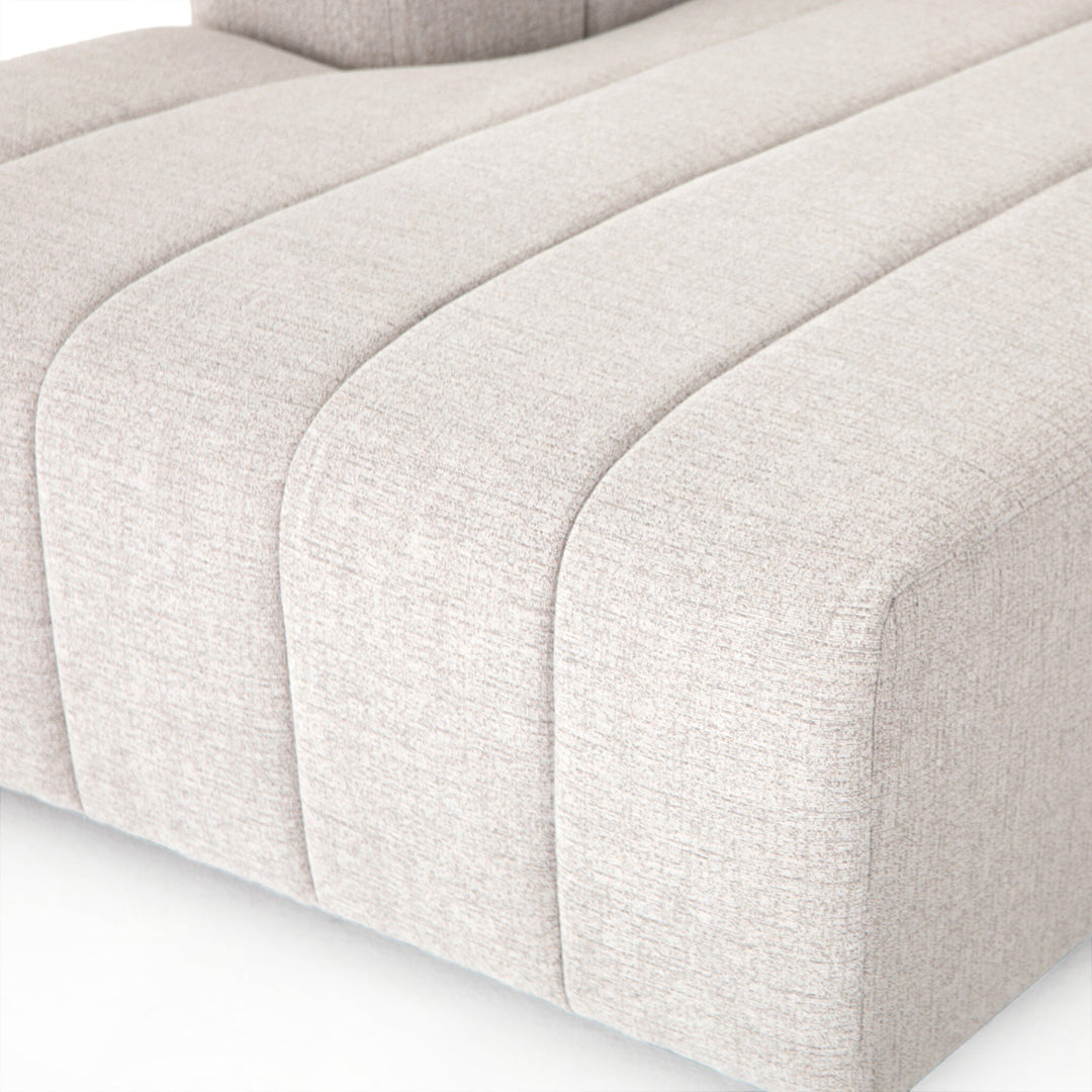 Four Hands - Langham Channeled 5PC LAF Chaise Sectional - CGRY-001-320-S9 | American Home Furniture