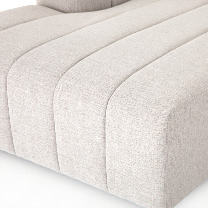 Four Hands - Langham Channeled 5PC LAF Chaise Sectional - CGRY-001-320-S9 | American Home Furniture
