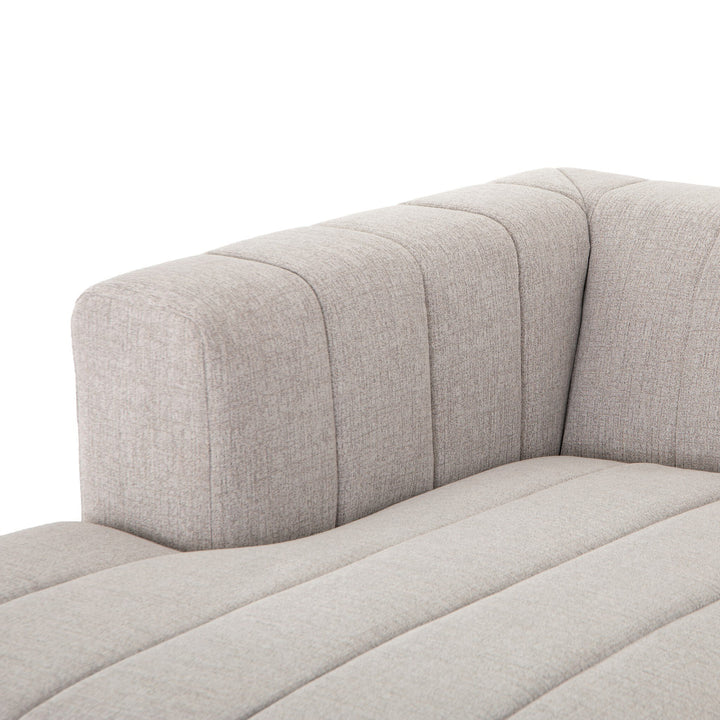 Four Hands - Langham Channeled 5PC LAF Chaise Sectional - CGRY-001-320-S9 | American Home Furniture