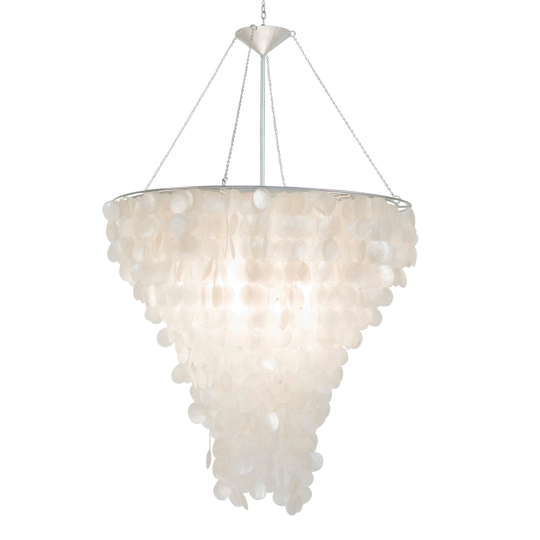 30"Dia Capiz Shell Chandelier - CHCAPIZ30