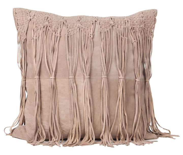 Suede Cowhide Square Cushion - AmericanHomeFurniture