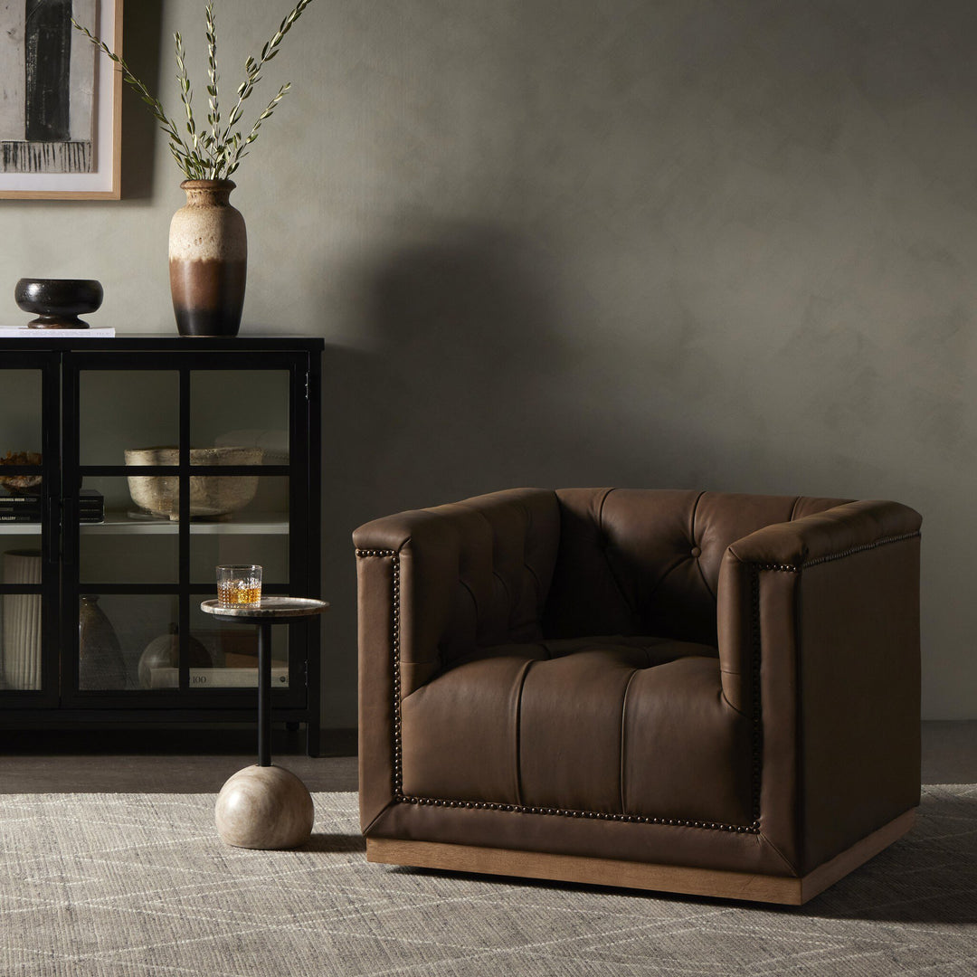Four Hands - Maxx Swivel Chair - CKEN-F4Z-061 | American Home Furniture