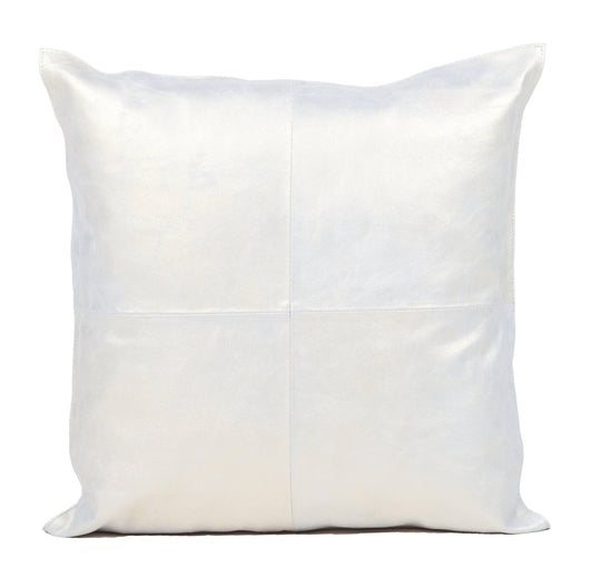 Fibre by Auskin - Vintage Metallic Leather Square Cushion - CKVINT5050GOS50 | American Home Furniture
