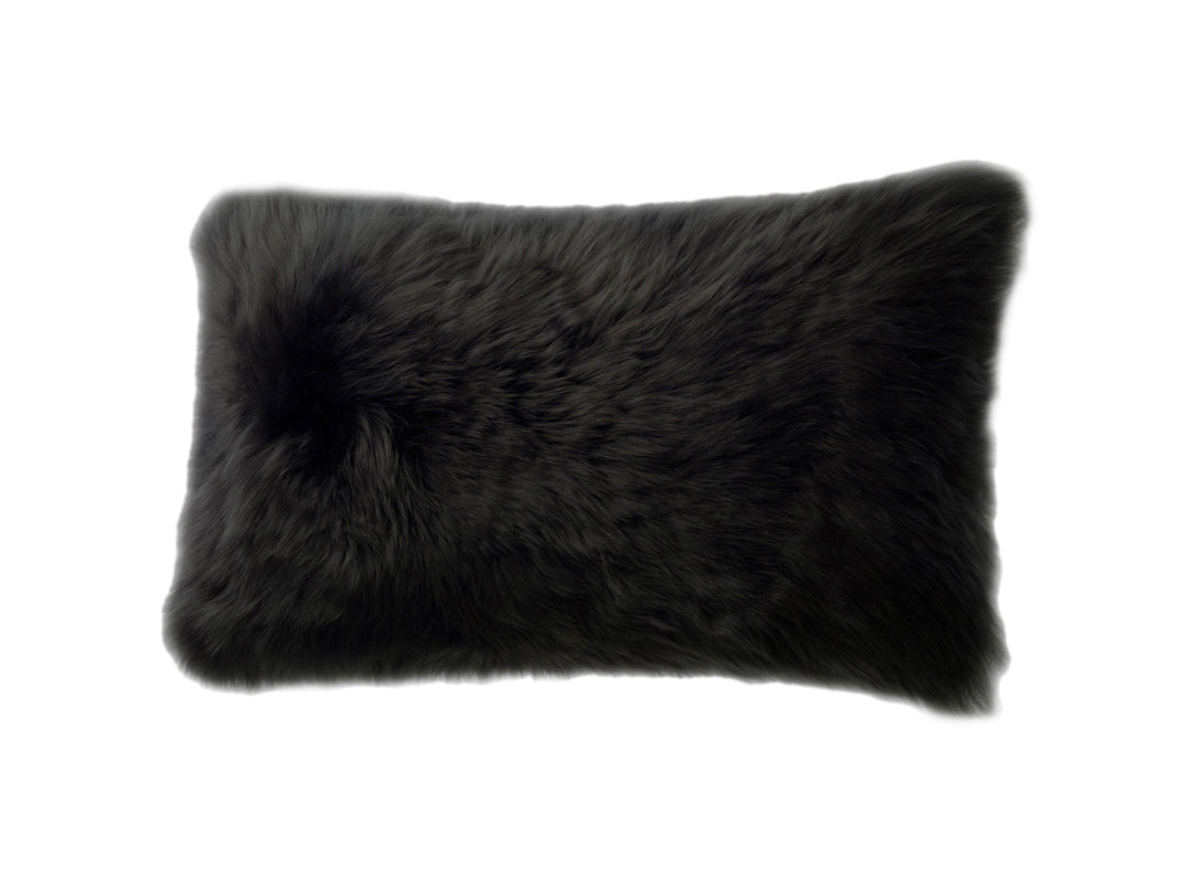Longwool Sheepskin Lumbar Cushion - AmericanHomeFurniture