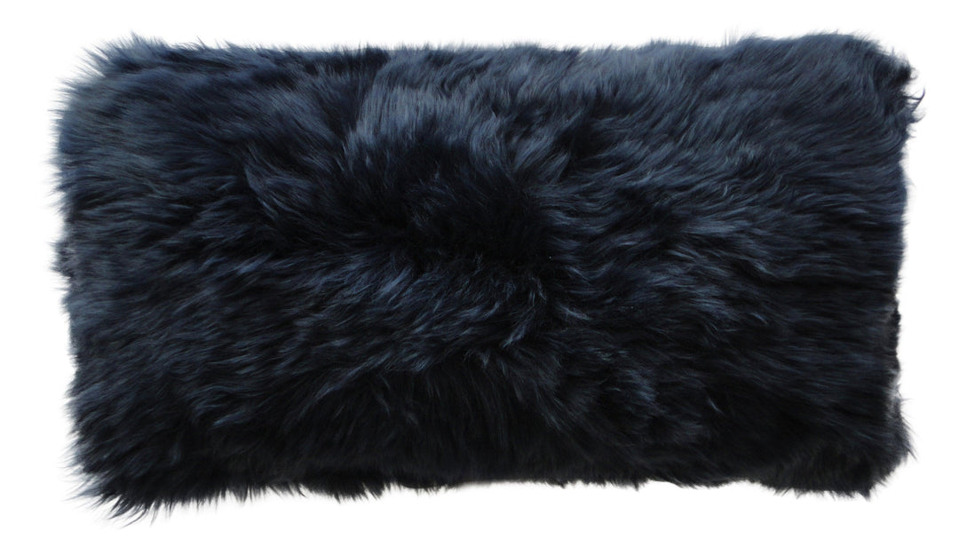 Longwool Sheepskin Lumbar Cushion - AmericanHomeFurniture