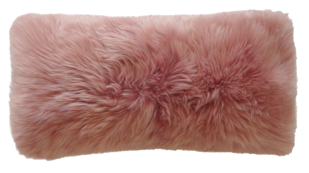Longwool Sheepskin Lumbar Cushion - AmericanHomeFurniture