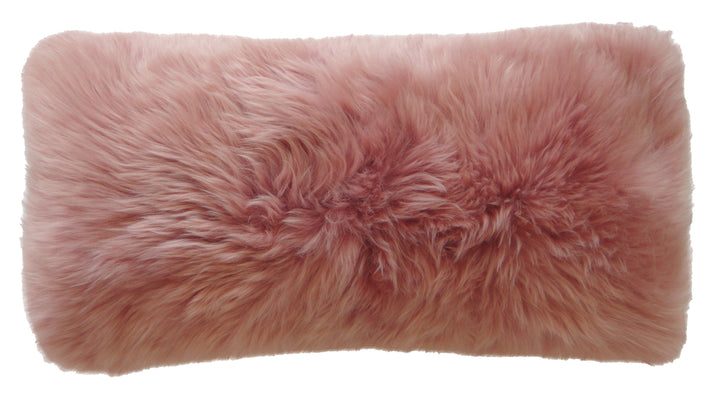 Longwool Sheepskin Lumbar Cushion - AmericanHomeFurniture