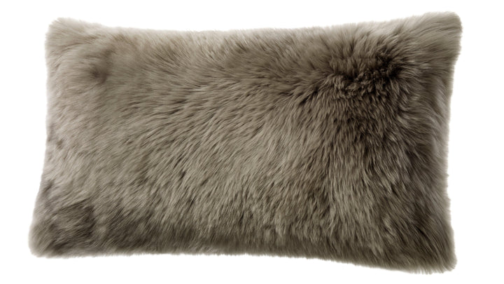 Longwool Sheepskin Lumbar Cushion - AmericanHomeFurniture