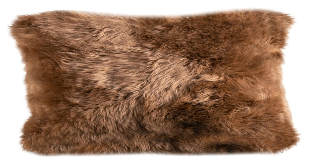 Longwool Sheepskin Lumbar Cushion - AmericanHomeFurniture
