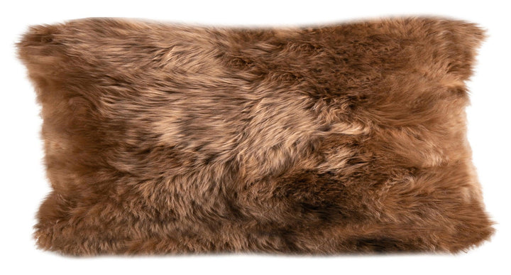 Longwool Sheepskin Lumbar Cushion - AmericanHomeFurniture