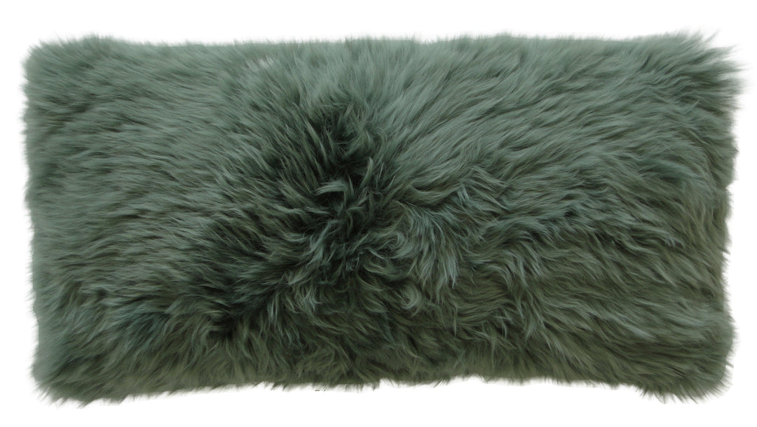 Longwool Sheepskin Lumbar Cushion - AmericanHomeFurniture