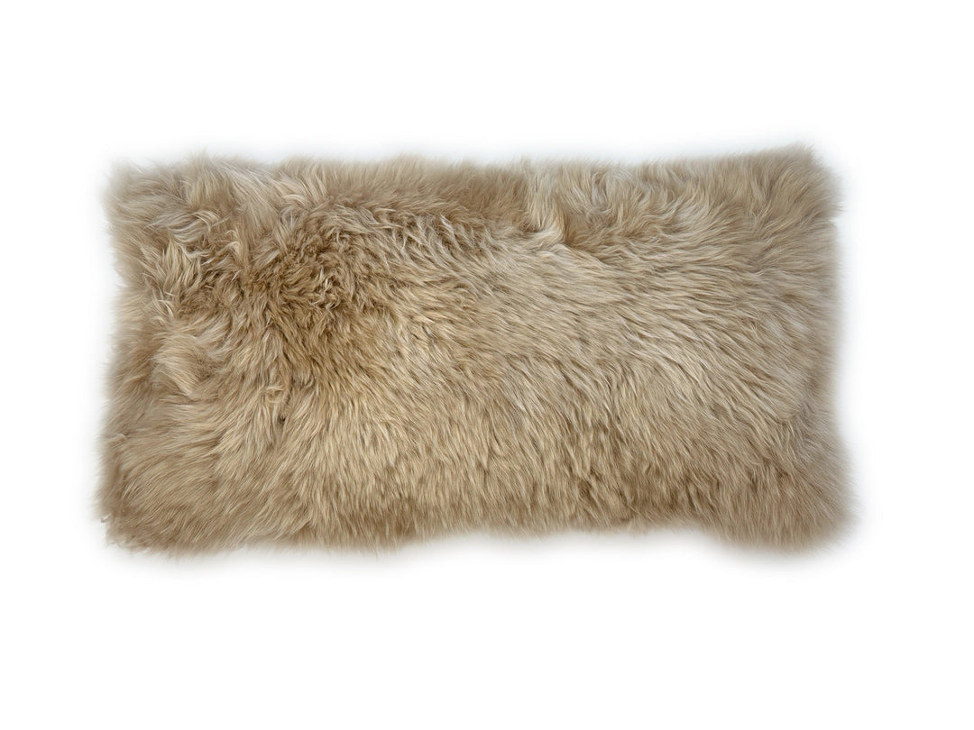 Longwool Sheepskin Lumbar Cushion - AmericanHomeFurniture