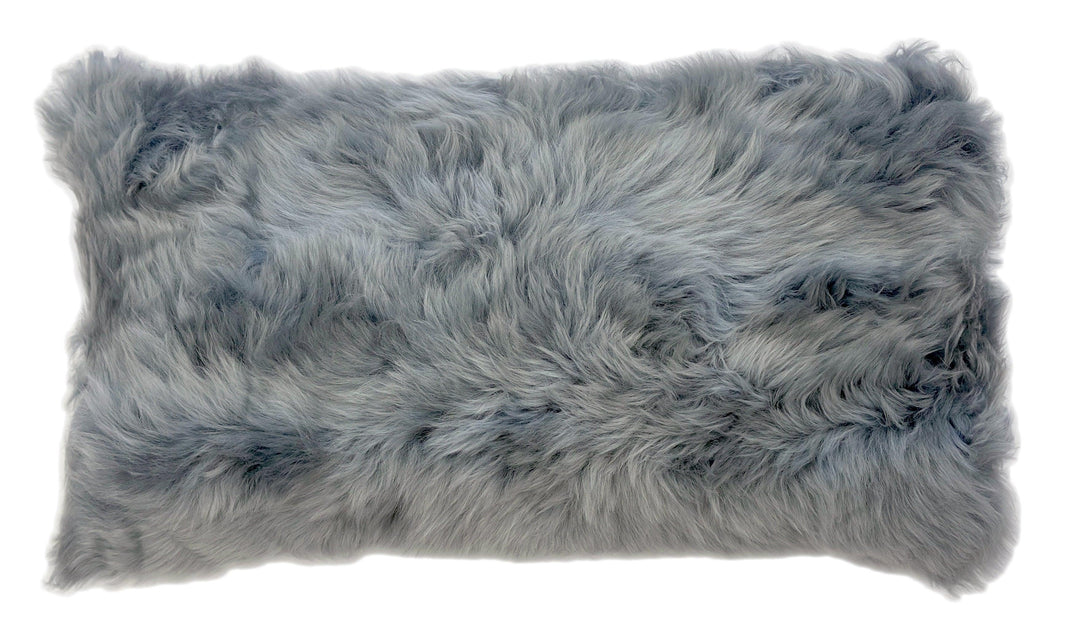 Longwool Sheepskin Lumbar Cushion - AmericanHomeFurniture