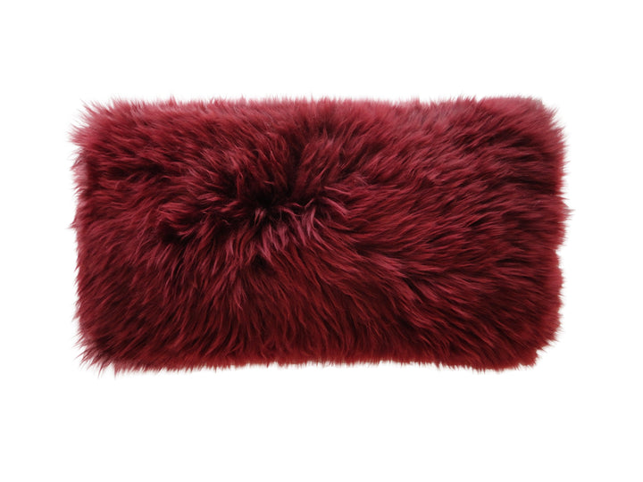 Longwool Sheepskin Lumbar Cushion - AmericanHomeFurniture