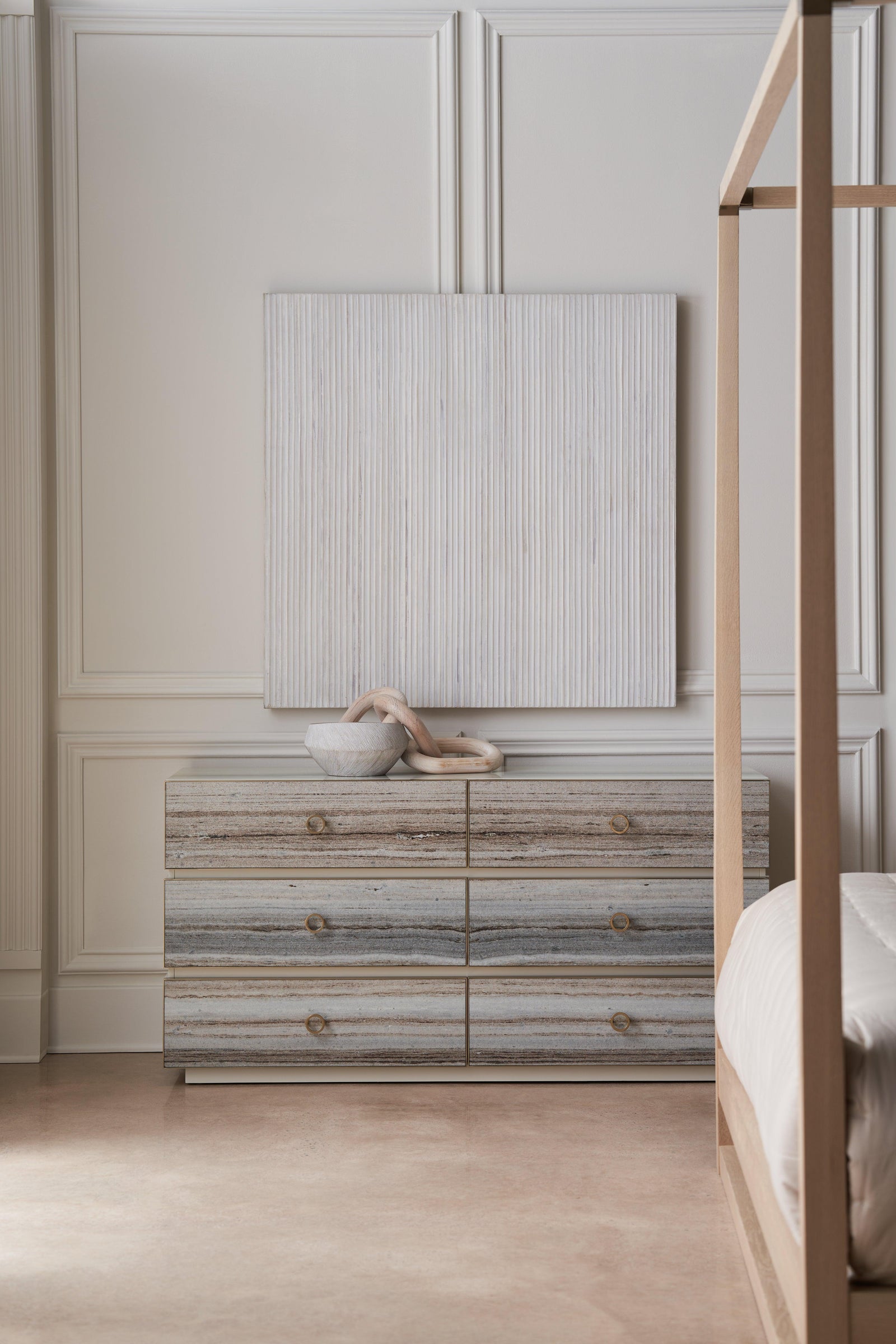 Caracole - Classic Bedrock Dresser - CLA-022-012 | American Home Furniture