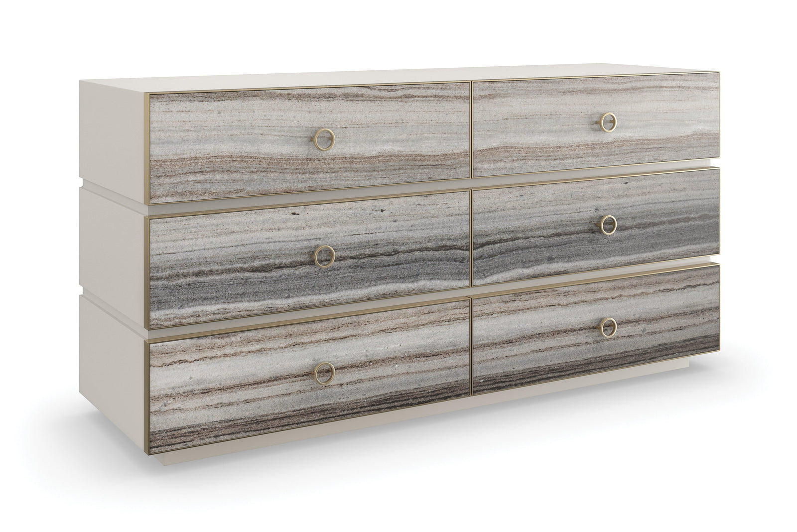 Caracole - Classic Bedrock Dresser - CLA-022-012 | American Home Furniture