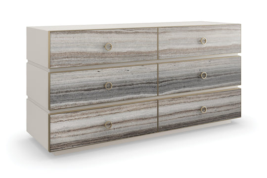 Caracole - Classic Bedrock Dresser - CLA-022-012 | American Home Furniture