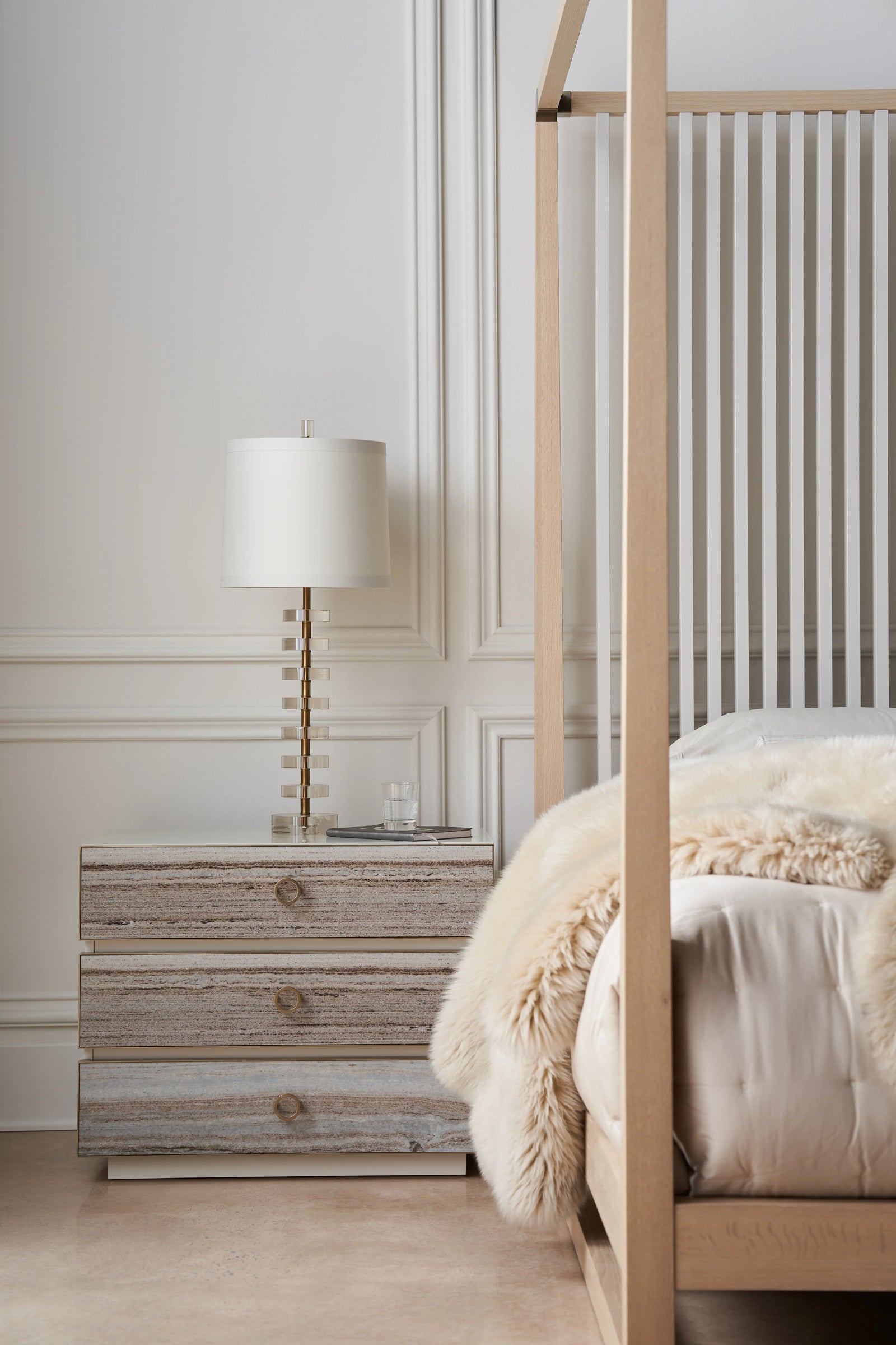 Caracole - Bedrock Nightstand - CLA-022-061 | American Home Furniture