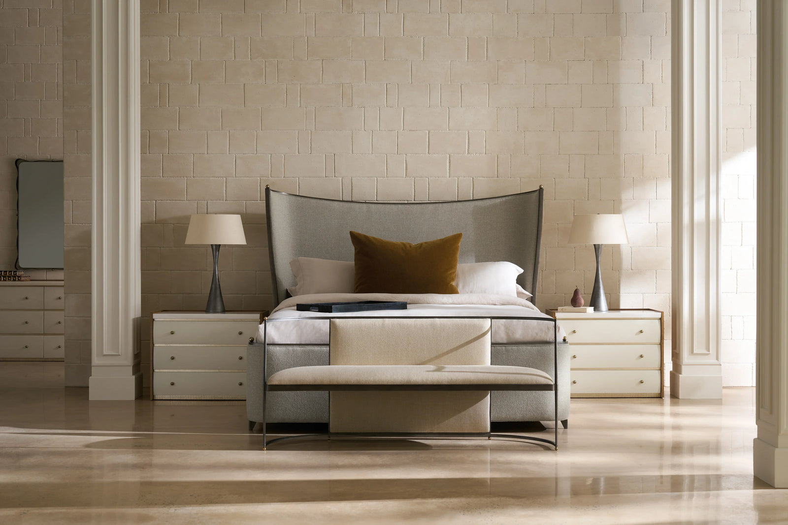 Caracole - Provence Queen Bed - CLA-023-102 | American Home Furniture