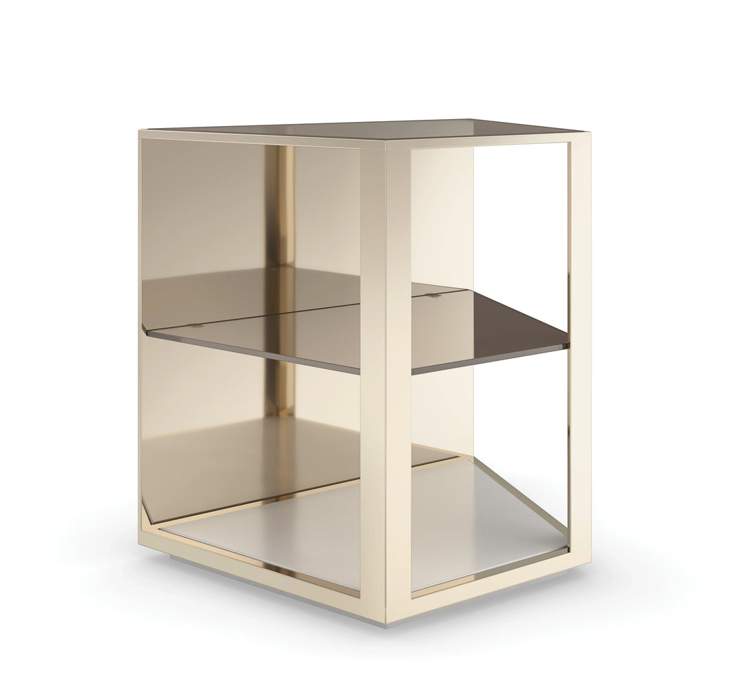 Refraction End Table - AmericanHomeFurniture