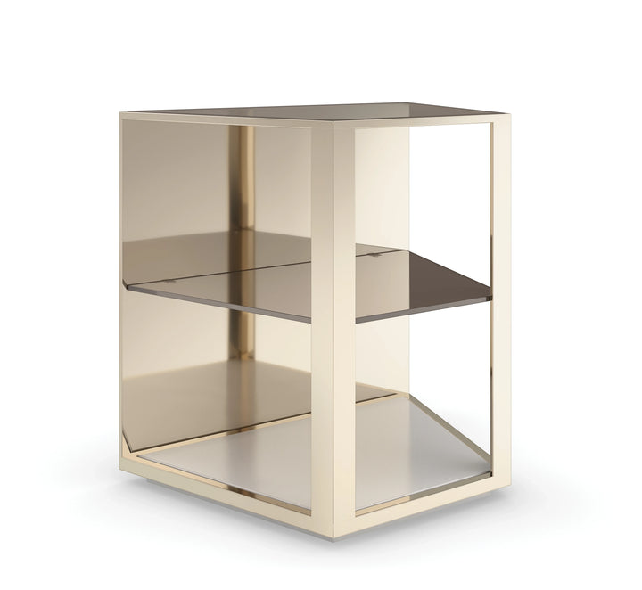 Refraction End Table - AmericanHomeFurniture