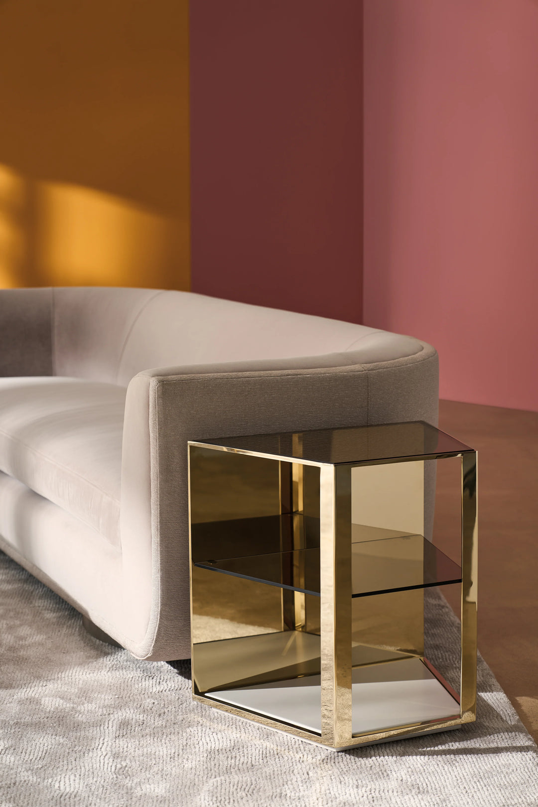 Refraction End Table - AmericanHomeFurniture