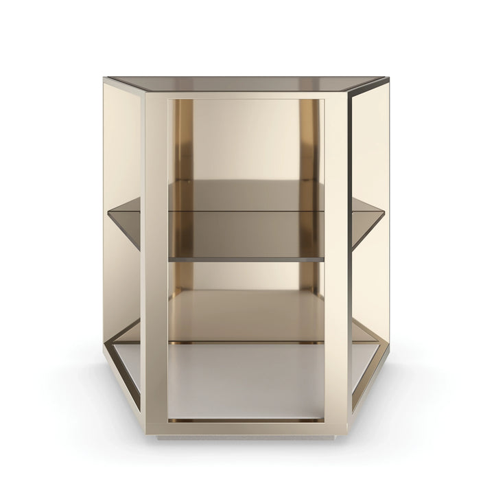Refraction End Table - AmericanHomeFurniture