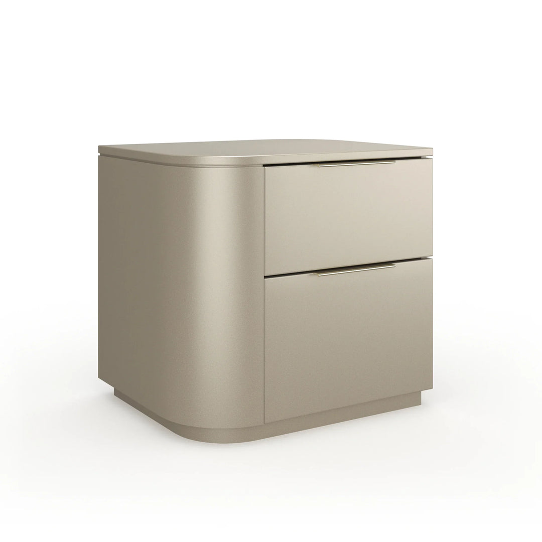 Oblique Left Nightstand - AmericanHomeFurniture