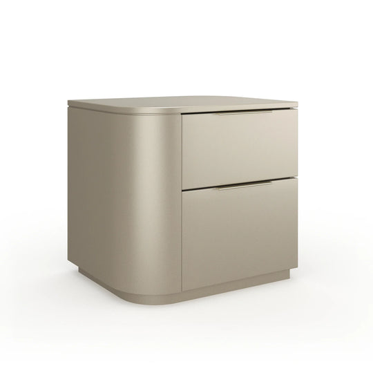 Caracole - Oblique Left Nightstand - CLA-024-061 | American Home Furniture