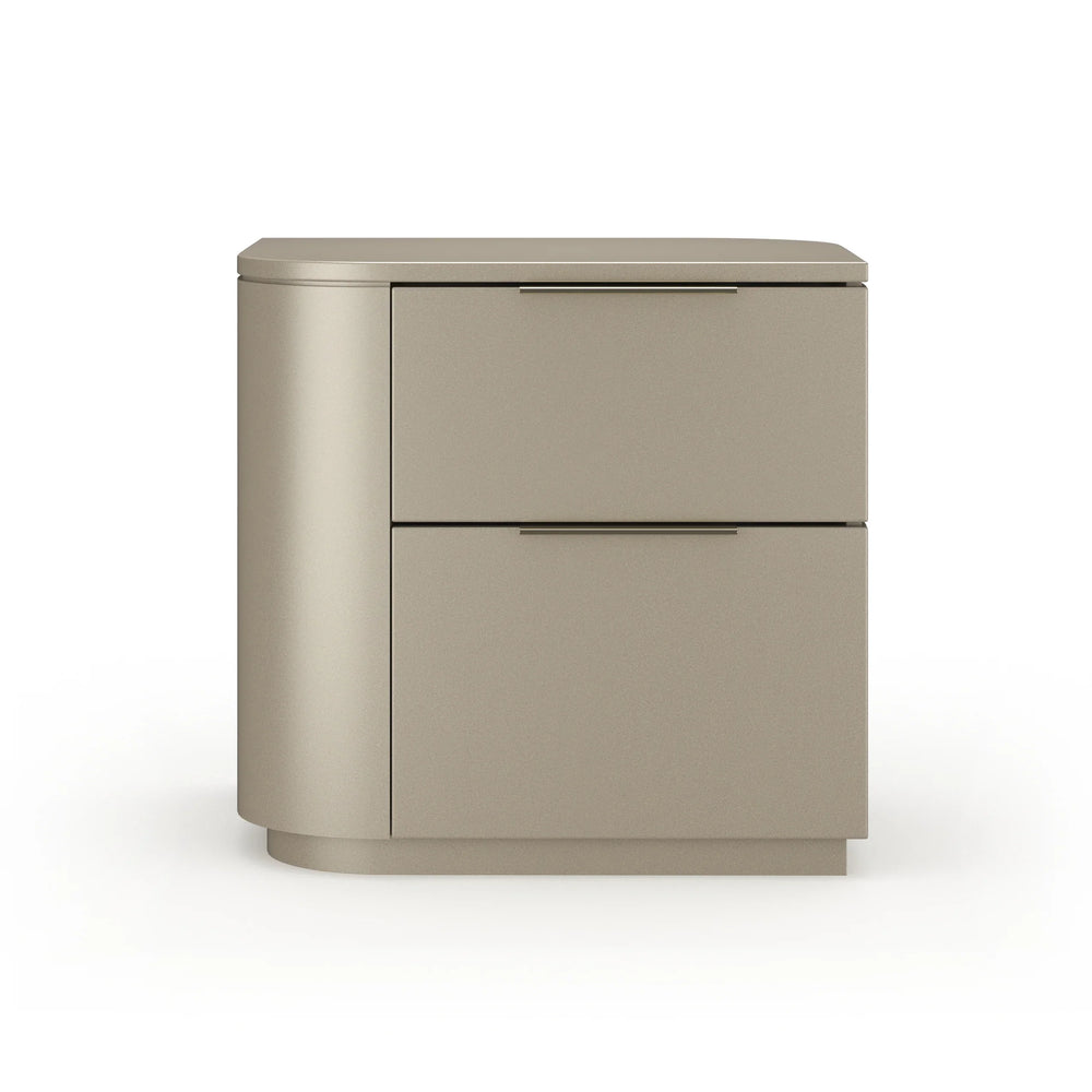 Oblique Left Nightstand - AmericanHomeFurniture