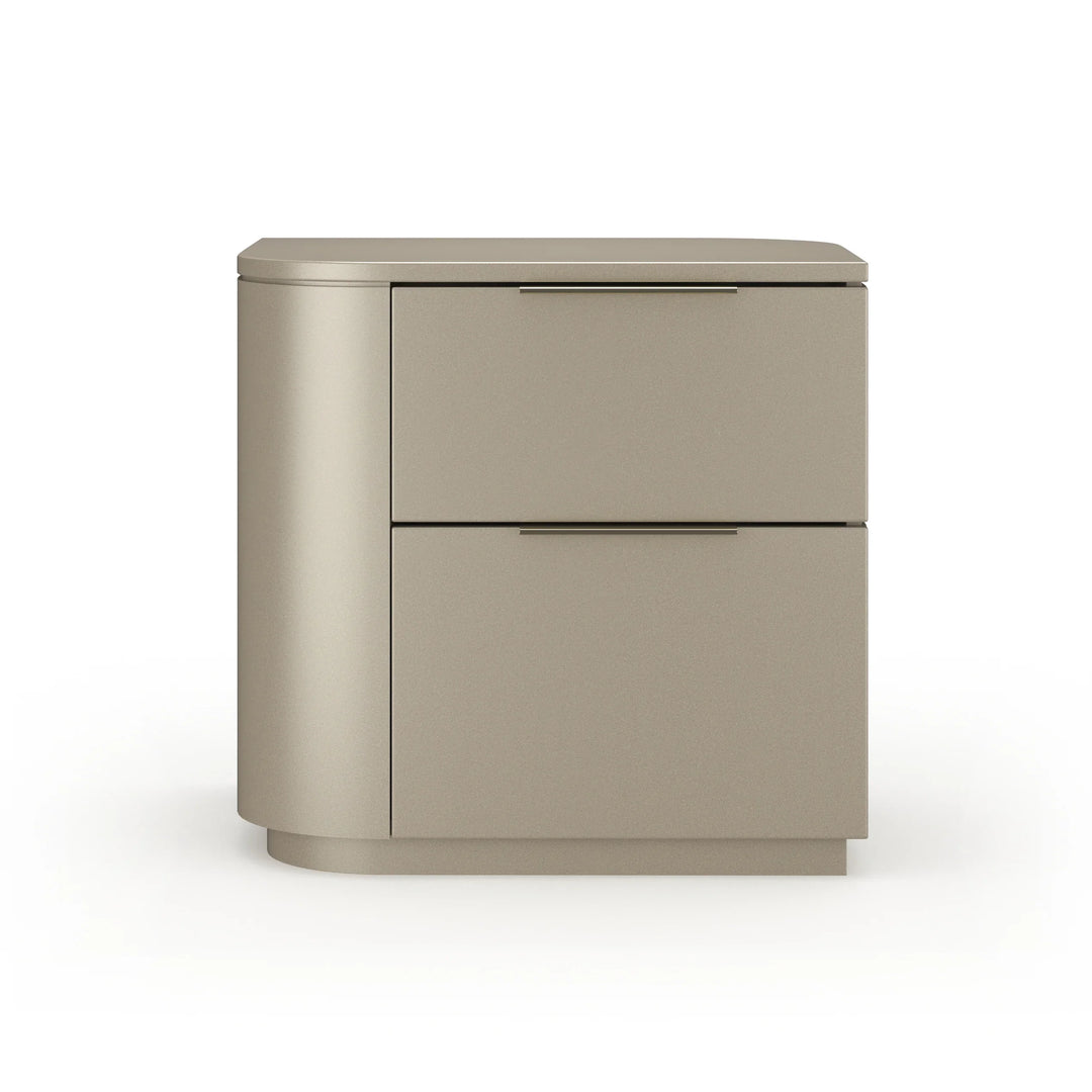 Oblique Left Nightstand - AmericanHomeFurniture