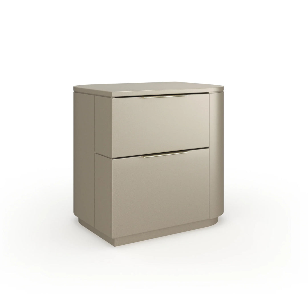 Oblique Right Nightstand - AmericanHomeFurniture
