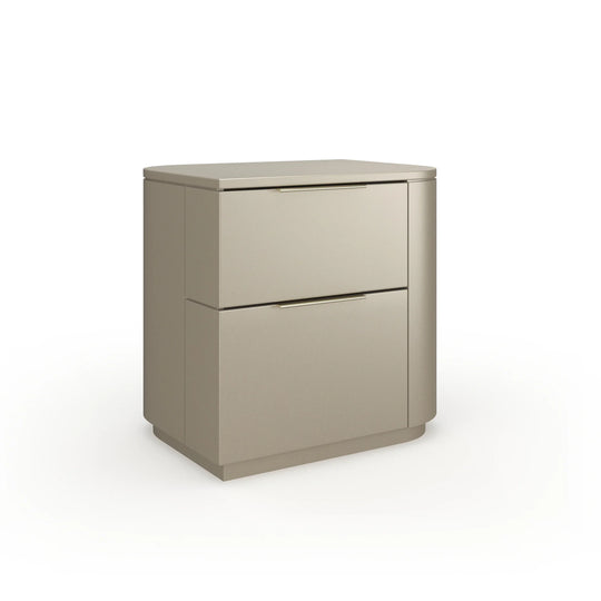 Caracole - Oblique Right Nightstand - CLA-024-062 | American Home Furniture