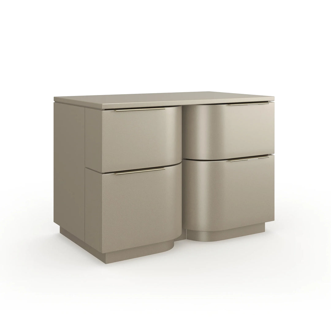 Oblique Large Nightstand - AmericanHomeFurniture