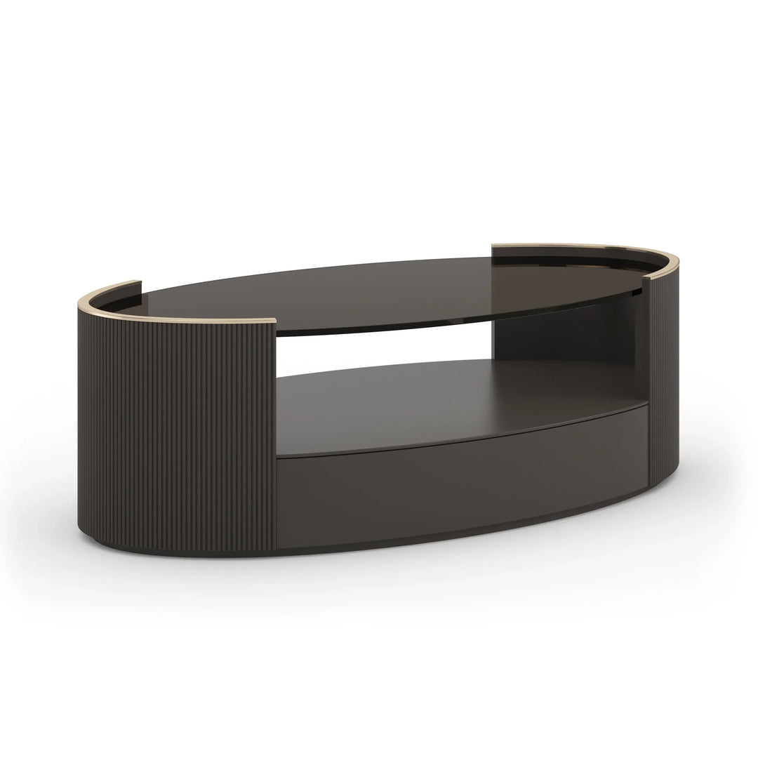 Love Oval Cocktail Table - AmericanHomeFurniture