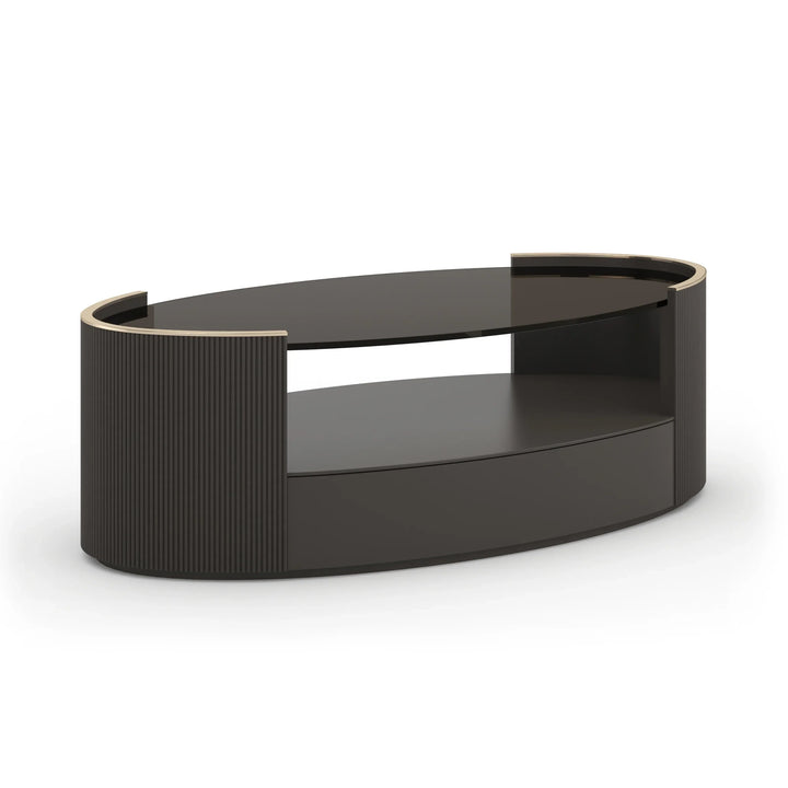 Love Oval Cocktail Table - AmericanHomeFurniture