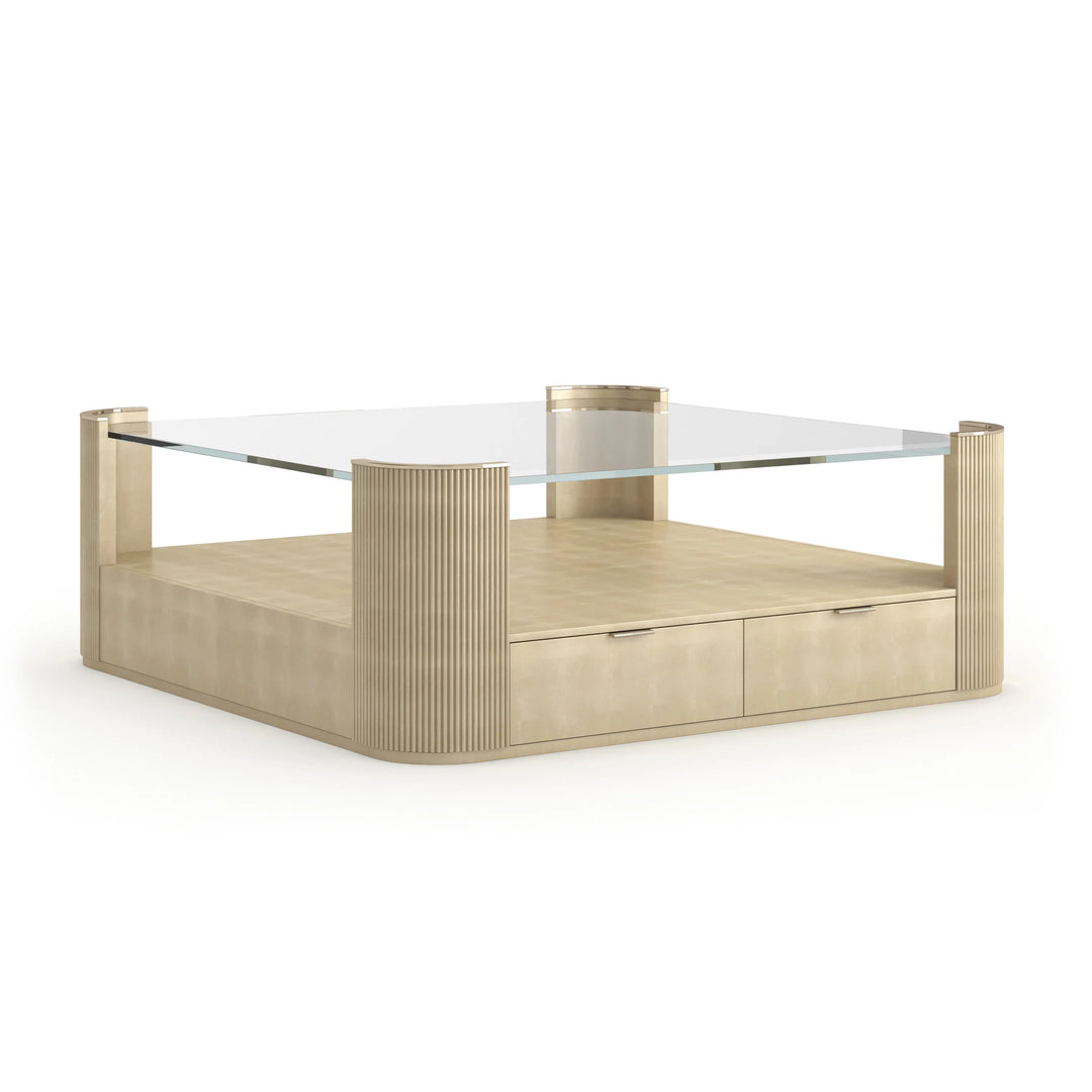 Love Square Cocktail Table - AmericanHomeFurniture