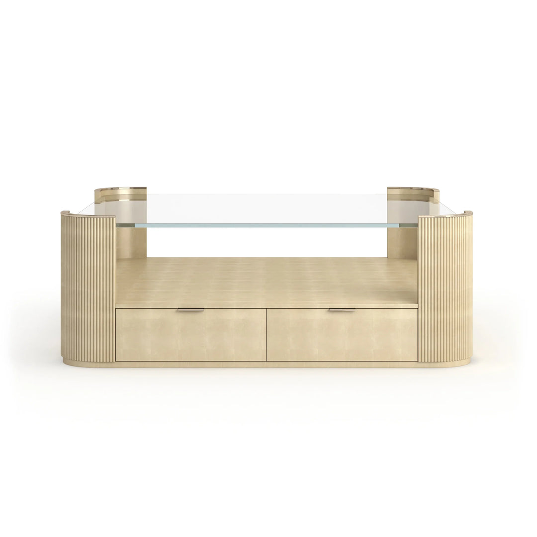 Love Square Cocktail Table - AmericanHomeFurniture