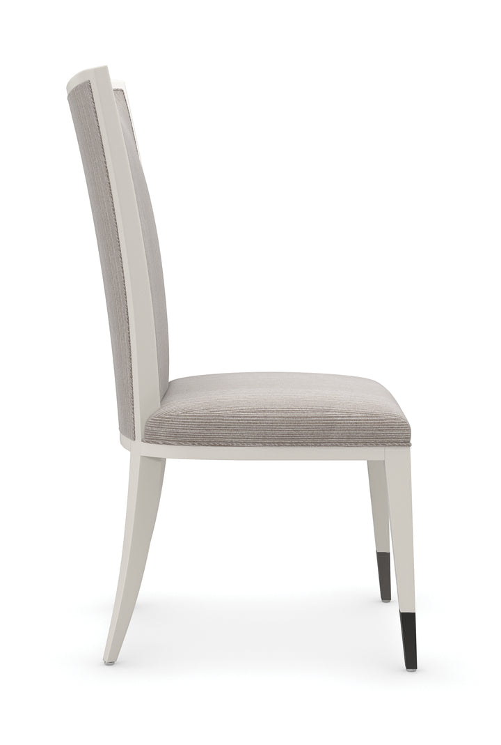 American Home Furniture | Caracole - Classic Lady Grey Side Chair