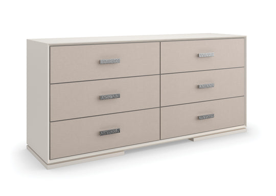 Caracole - Classic Silver Lining Dresser - CLA-423-012 | American Home Furniture