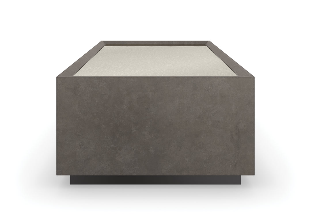American Home Furniture | Caracole - Classic Dark Matter Cocktail Table