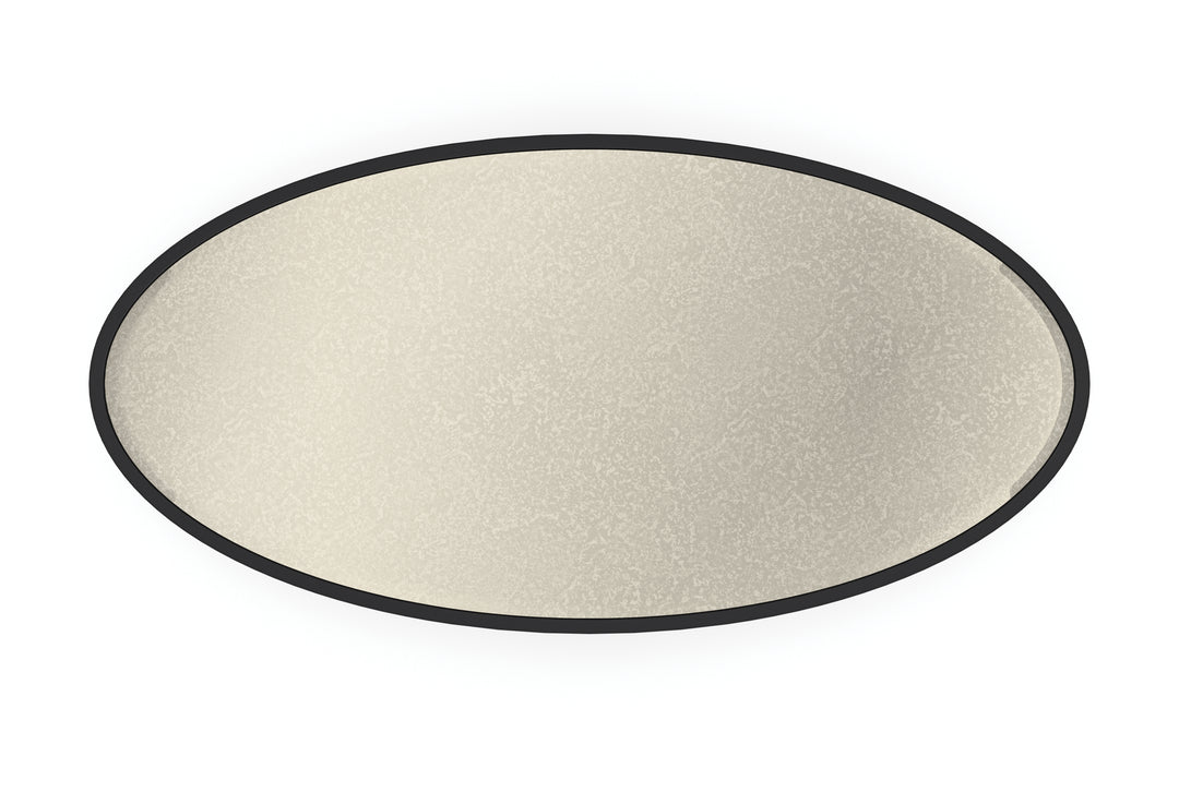 American Home Furniture | Caracole - Classic Smoulder Oval Cocktail Table