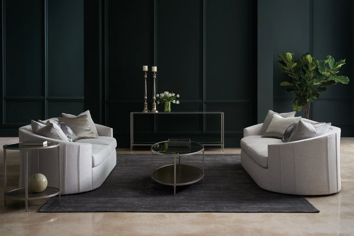 Shimmer Oval Cocktail Table - AmericanHomeFurniture