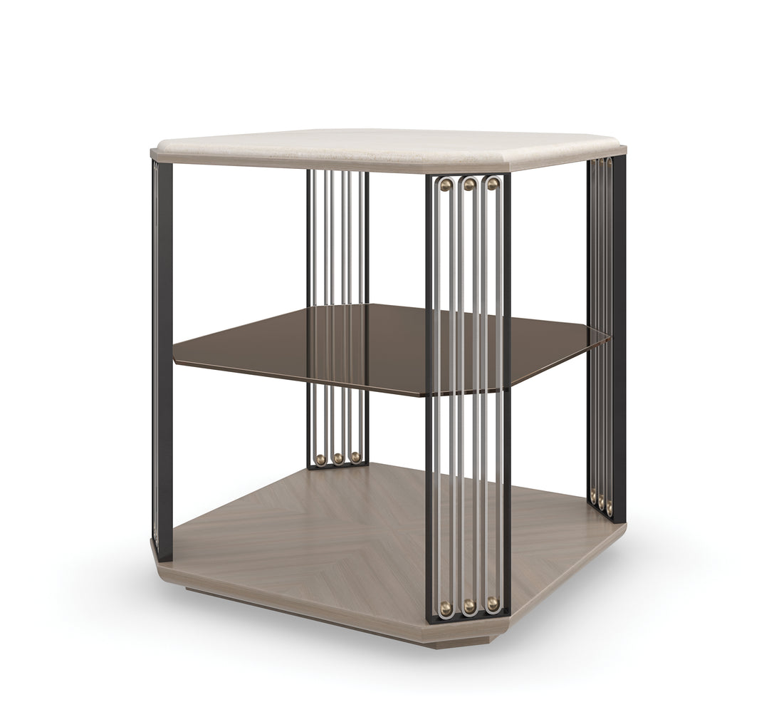 American Home Furniture | Caracole - Classic Alloy End Table