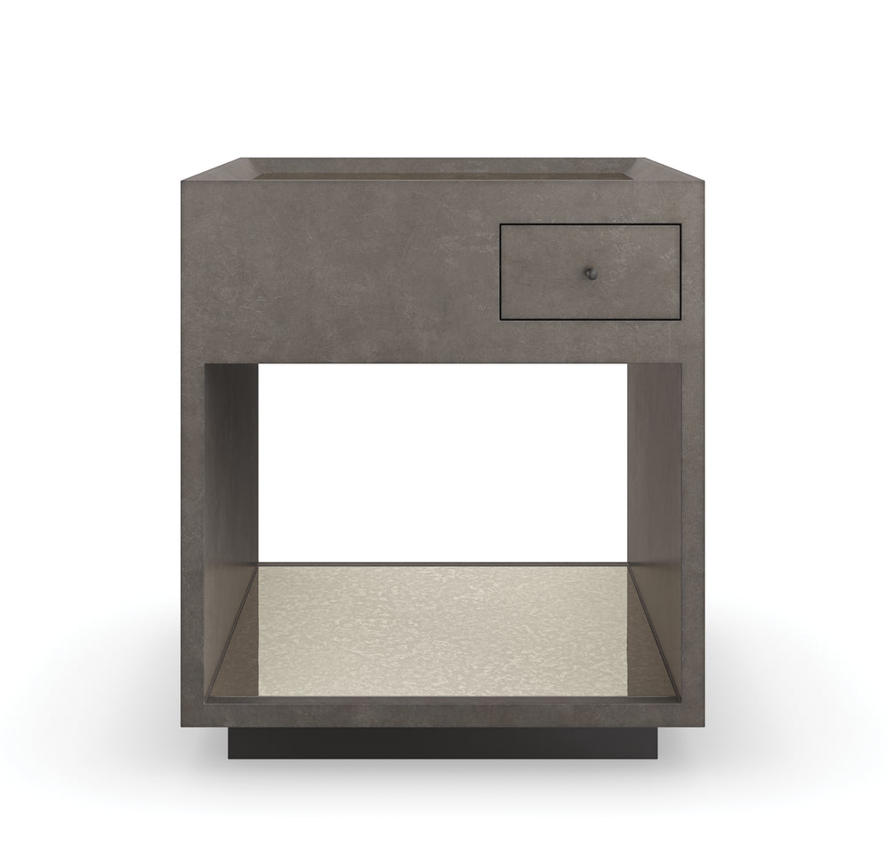 American Home Furniture | Caracole - Classic Dark Matter End Table