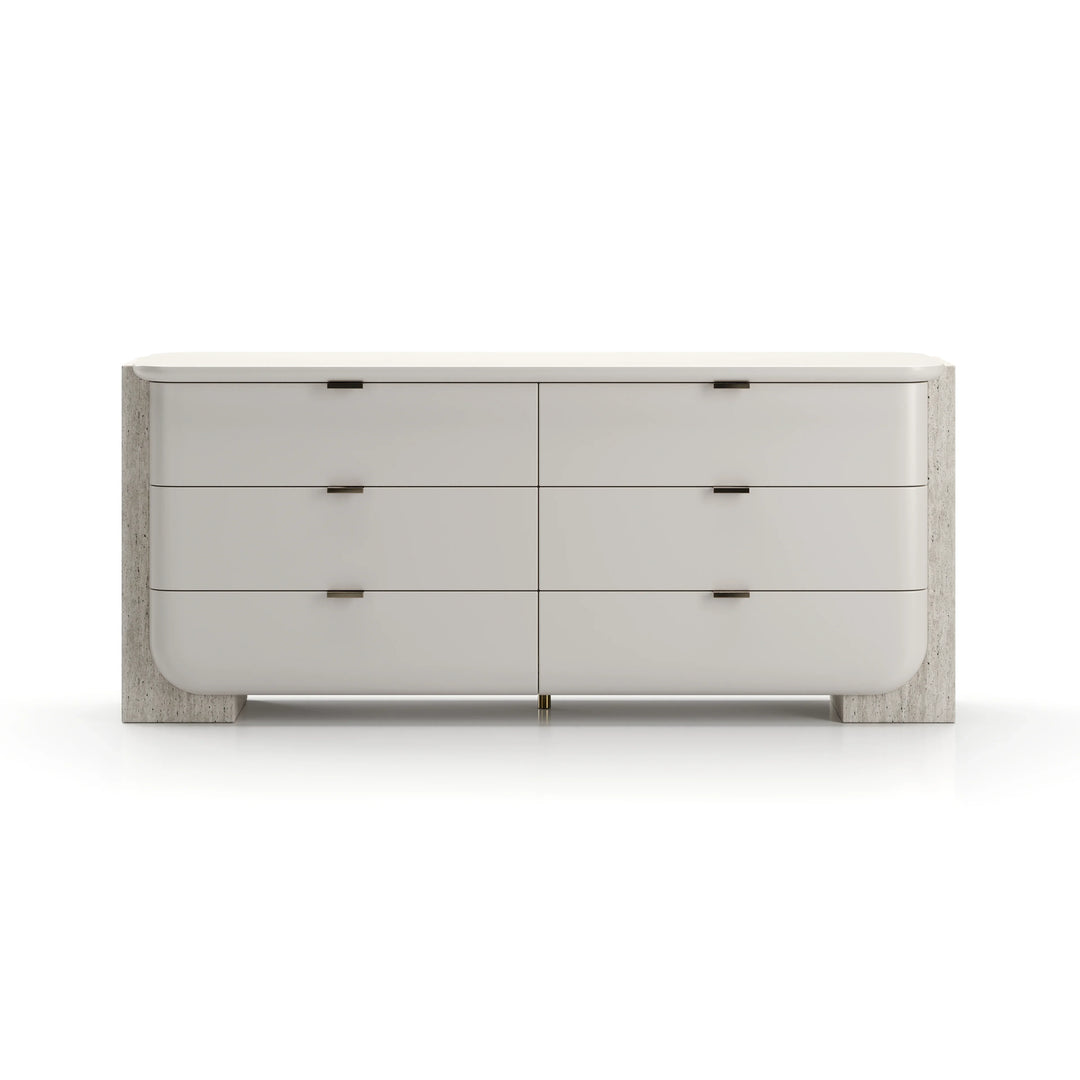 Overlap Dresser - AmericanHomeFurniture